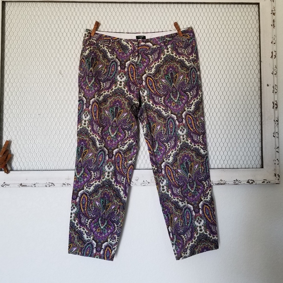 J. Crew Factory Pants - J. Crew Factory Stretch City Fit Ankle Pasley Pant